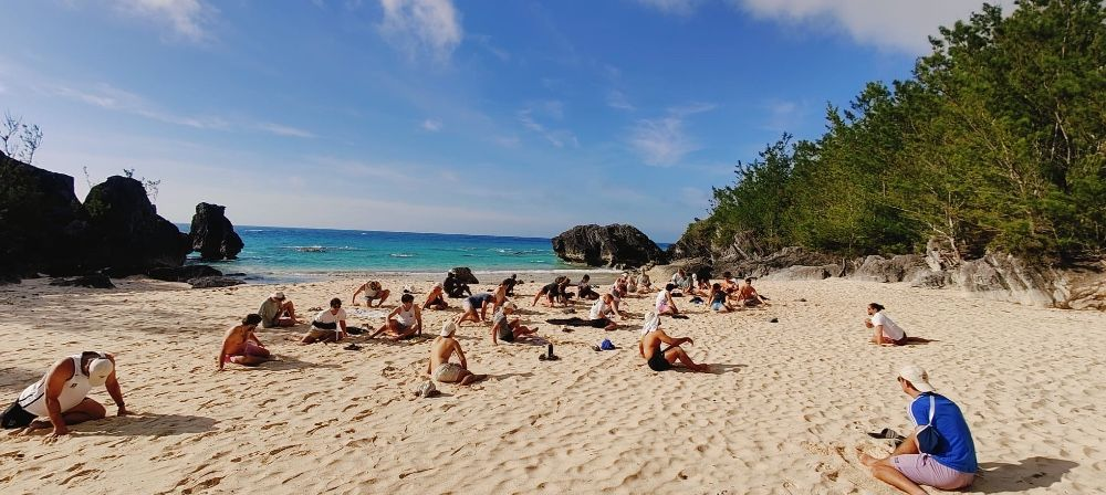 Recovery on the beach