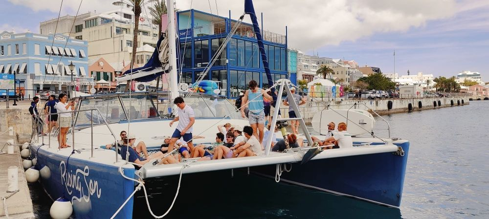 Gibbons boat in harbor