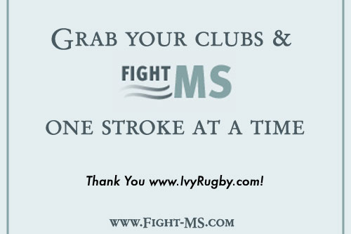 IvyRugby.com Supports Inaugural Fight MS Golf Outing