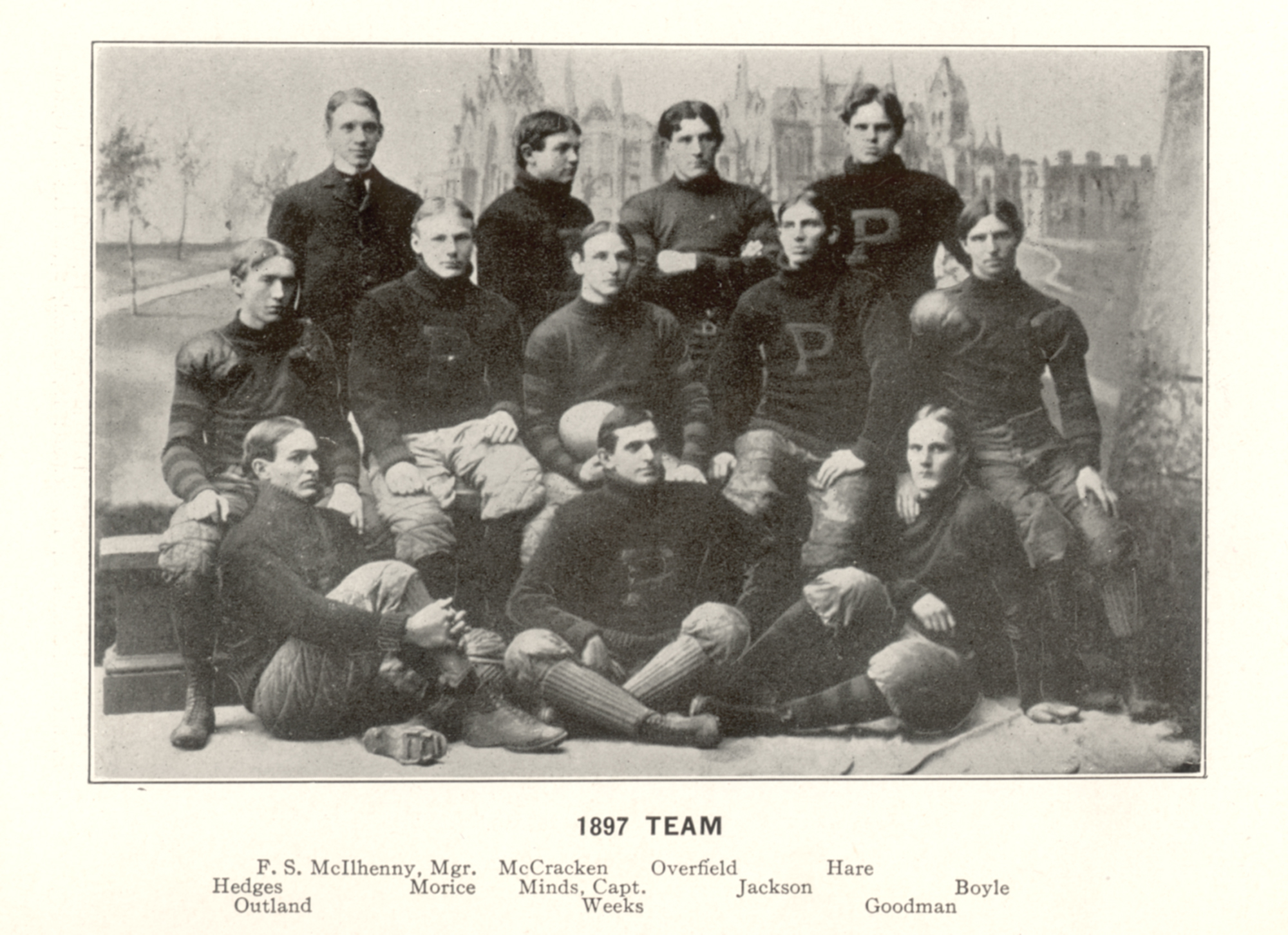 1897 Penn Men's Rugby Team the team went 15-0 retroactively named as the national champion by the Billingsley Report, Helms Athletic Foundation, Houlgate System, and National Championship Foundation
