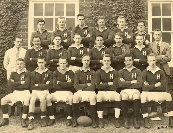 Harvard Rugby 1950 team