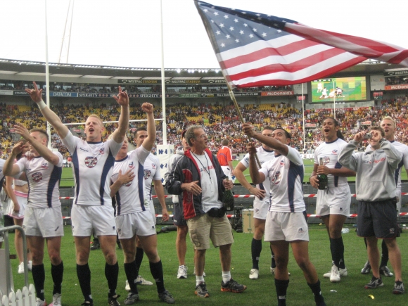 Emil and the USA Eagles in Wellington, NZ