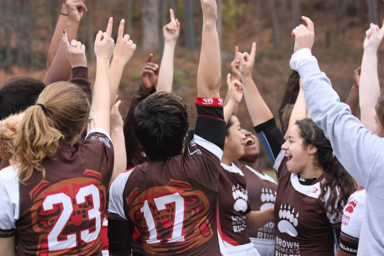 Brown Women's Rugby goes to full varsity status for the 2014-15 academic year.  ... Hip . Hip ...