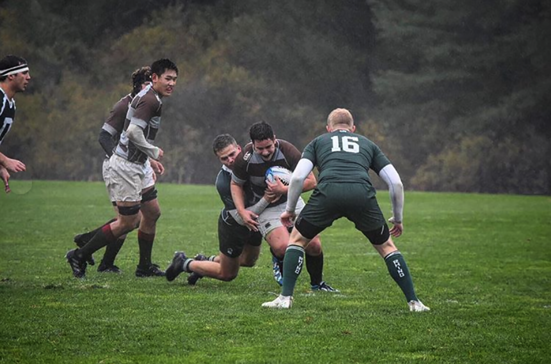 Brown Rugby’s only First XV loss to date this season v Dartmouth