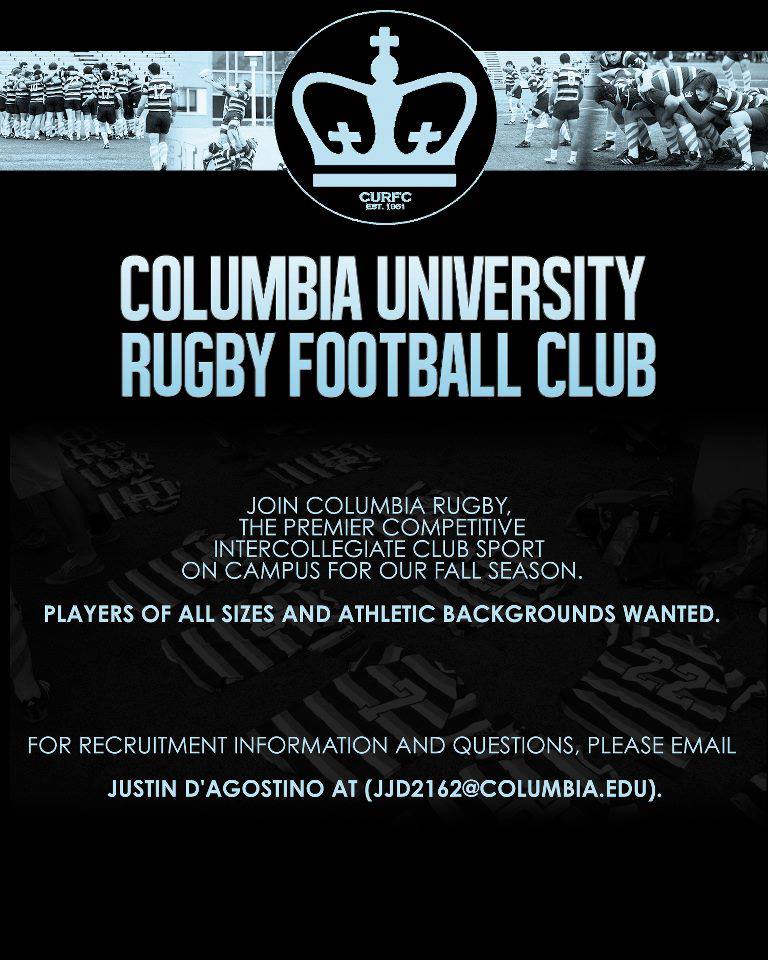 Join Columbia Rugby Today!