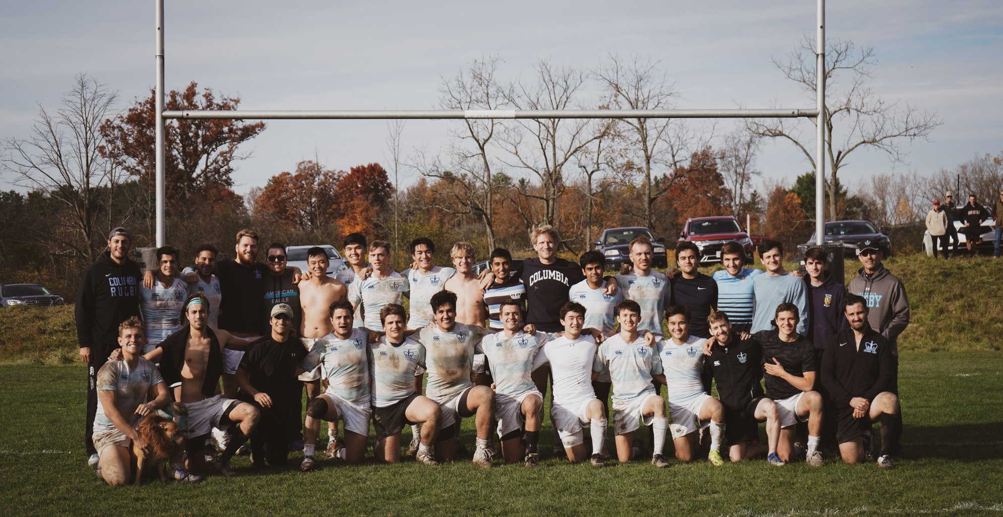 Columbia RFC just after a big victory against Cornell