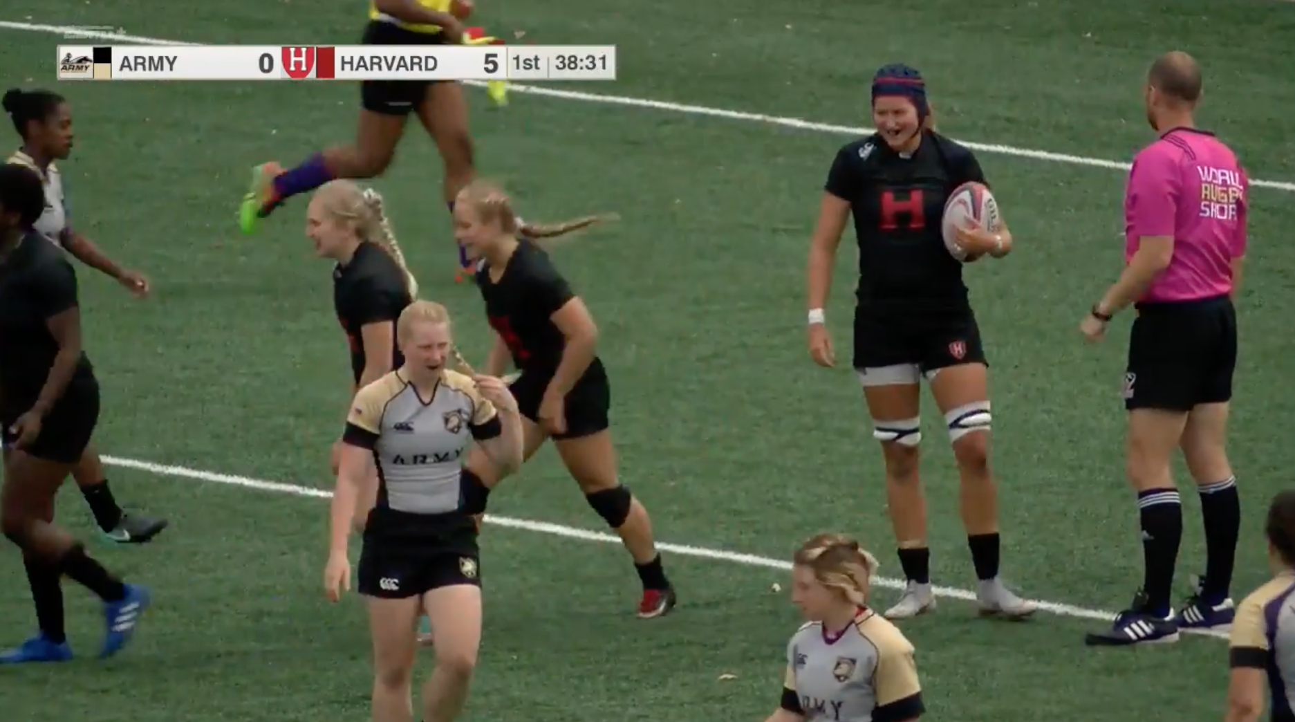 Harvard women's rugby team (2-0) captured its second win of the season by defeating Army West Point (0-1), 28-17