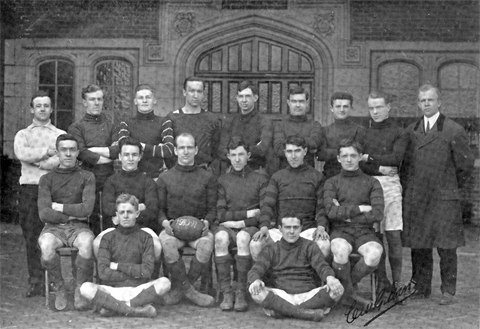 1910 Penn Men's Rugby team