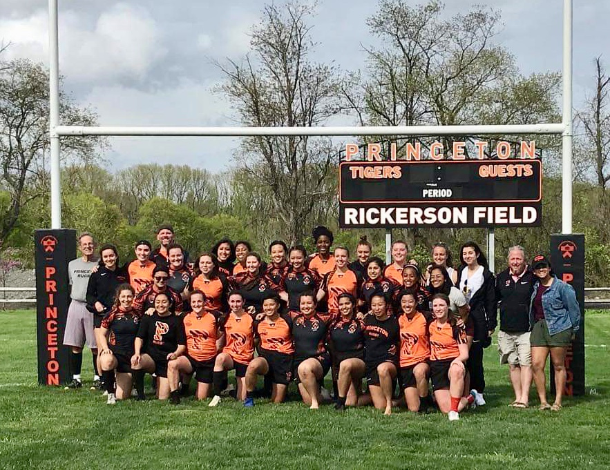 Princeton Women pose for team photo