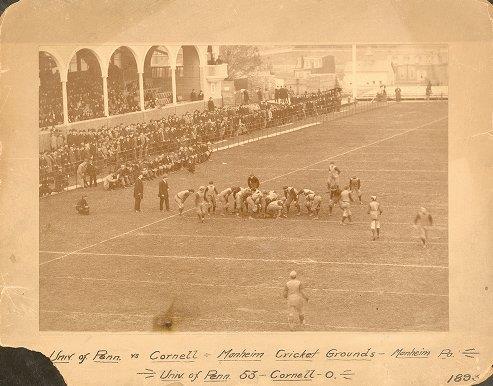 Penn vs Cornell 1893