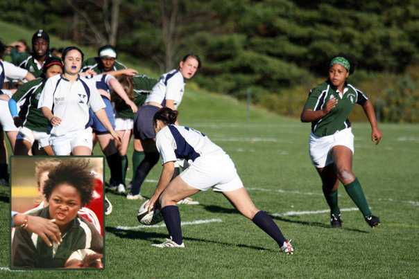 Dartmouth's Taylor Johnson vs Yale Fall 2010