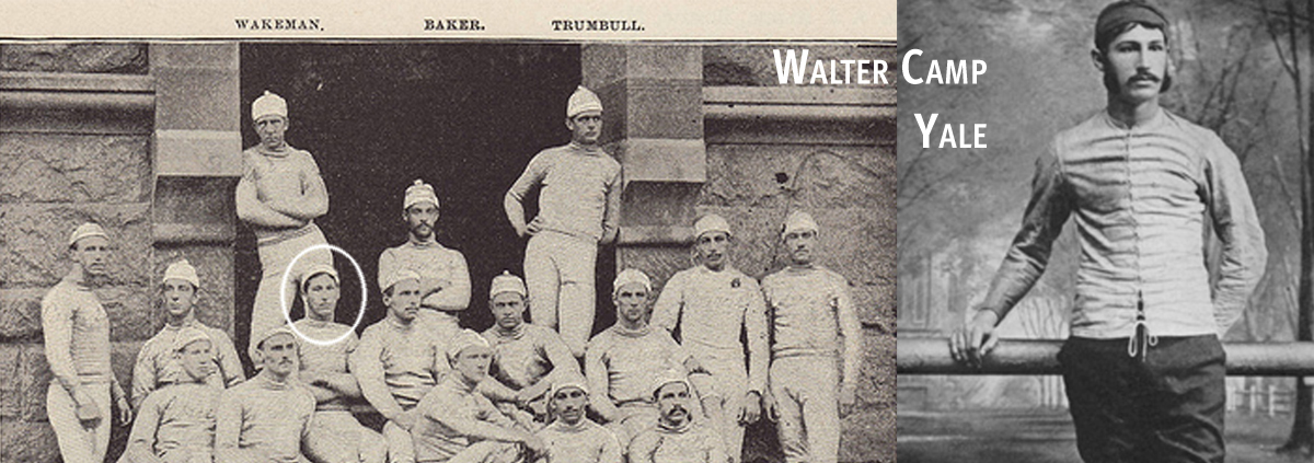 Yale Team and Walter Camp 