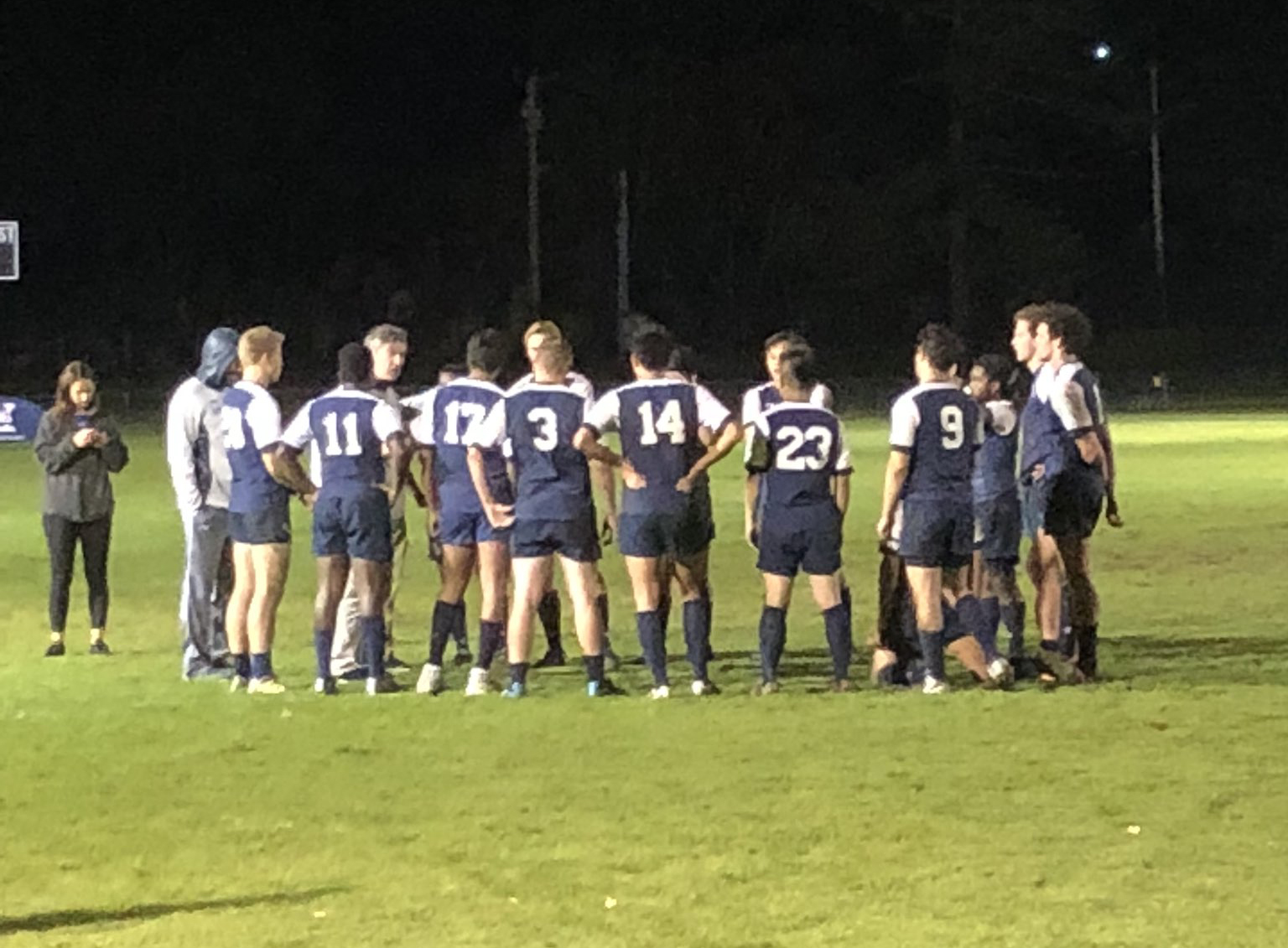 Cornell Rugby wins scrum v Princeton