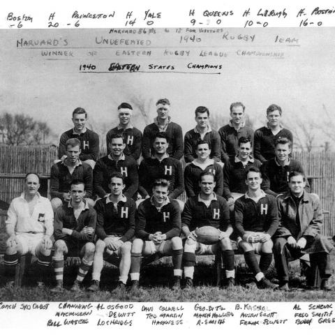 1940 Harvard Undefeated Championship Team