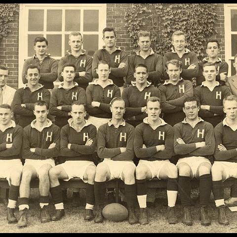 Harvard Rugby 1950 team