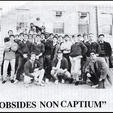 Harvard Rugby 1987 Touring side