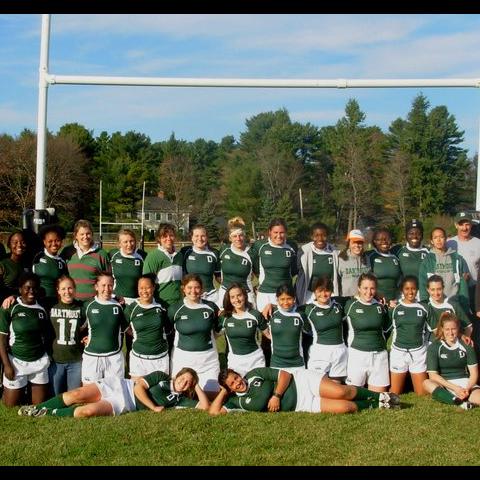 Dartmouth Women's Rugby, just after defeating Cornell to earn a bid to the 2011