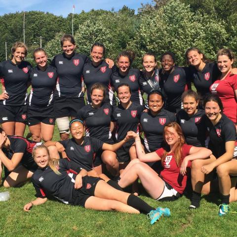Harvard Women's Rugby Fall 2016