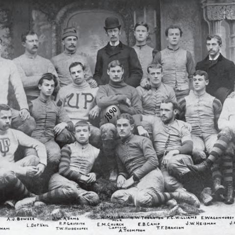 Heisman transferred to Penn to study law in 1890