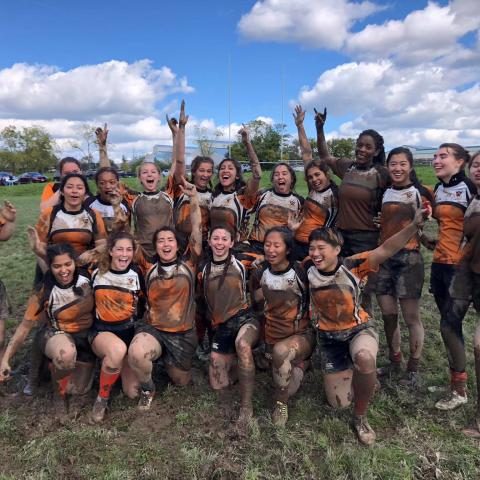 Princeton Women's Rugby defeats Cornell