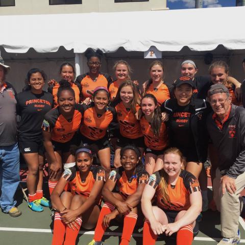 Princeton Women's Rugby at Nationals 2017