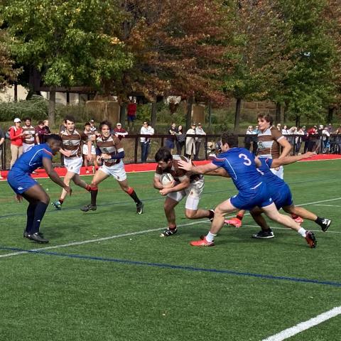 Brown Prop drives through vs Penn