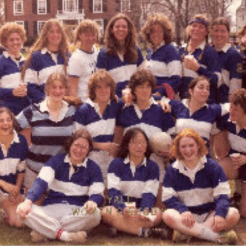 Yale Women's team in 1980