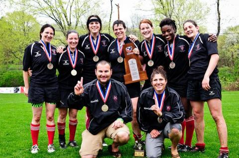 2011 Harvard Women Seniors and Coaches