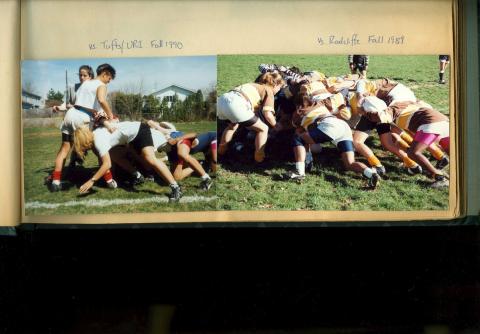 Brown Women's Rugby 1989-1990