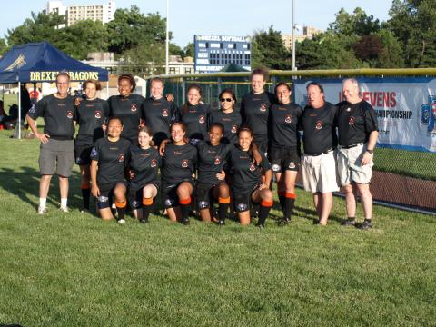 Summer 2011 Princeton Women's rugby team