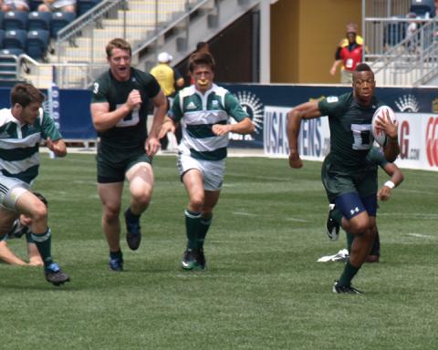 Dartmouth's Muhammed Abdul-Shakoor scored on the last play of the match to defeat Notre Dame
