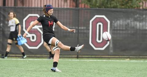 Harvard women's rugby (2-1) suffered its first loss of the season against undefeated Dartmouth