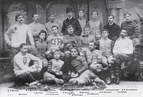 Heisman transferred to Penn to study law in 1890