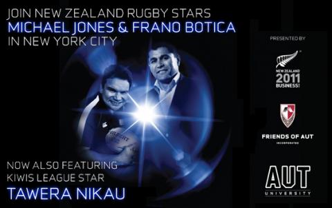 New Zealand Rugby Stars in NYC