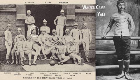 Walter Camp, Yale University