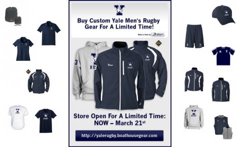 Yale Rugby Team store