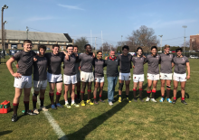 Brown Men After Championship Win over Dartmouth Brown Men Win Ivy Rugby Conference 7s Championship