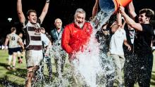 Brown University men’s rugby team Dave Laflamme gets the national championship treatment