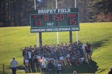 Brown University Rugby defeats Dartmouth for the Ivy Title Brown First XV victory 15-13 over Dartmouth