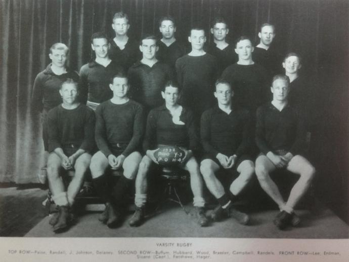 1932 Princeton Men's Rugby