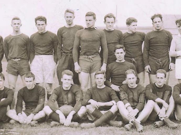 Harvard Men's Rugby 1934 team