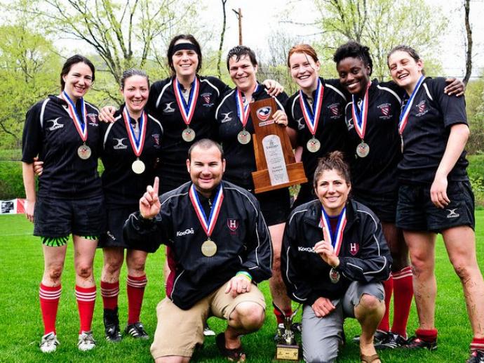 2011 Harvard Women Seniors and Coaches