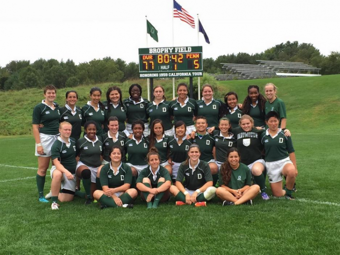 Dartmouth Women first varsity match