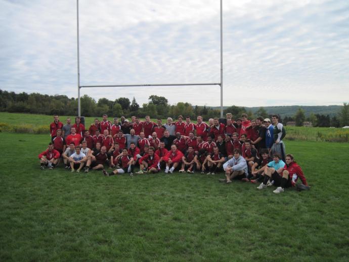 Cornell Men and Faded Red Fall 2011