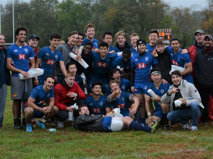 Penn Men's Rugby team at Princeton University