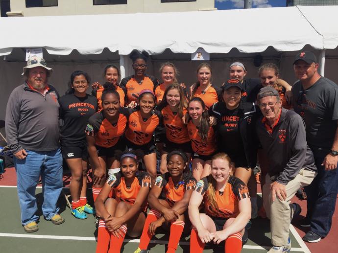 Princeton Women's Rugby at Nationals 2017