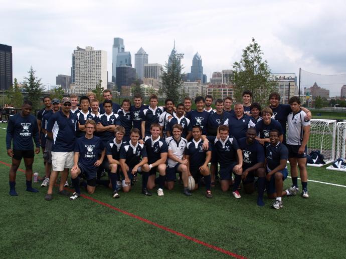 Fall 2011 Yale Men's rugby team