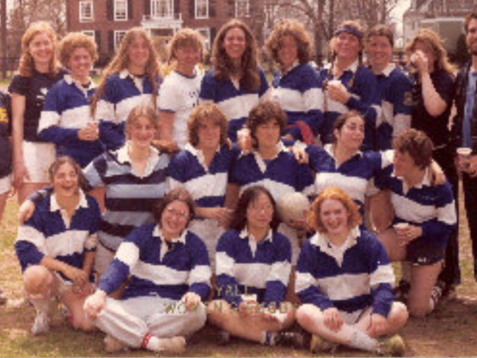 Yale Women's team in 1980